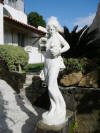 Barano d'Ischia. Villa Lesto. Statue im Garden 